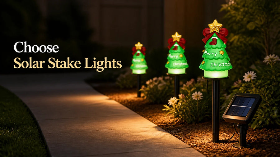 How to Choose Solar Stake Lights for Your Yard